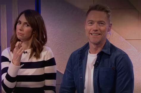 The One Show's Alex Jones 'caught' in hilarious moment backstage with.
